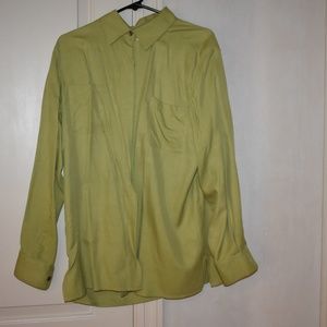 Green Collared Shirt